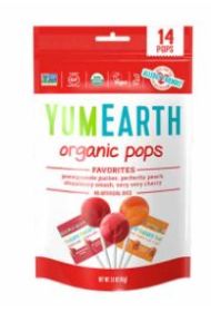 YUM EARTH Organic Lollipops 85gr στο Placebopharmacy