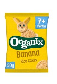 Organics - Banana Rice Cakes 7M+ 50gr στο Placebopharmacy