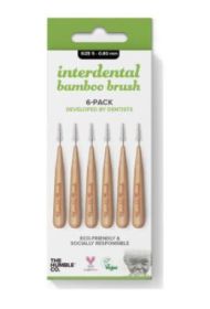 SMILE BAMBOO - Interdental Bamboo Brush (Size 2) 6pcs στο Placebopharmacy