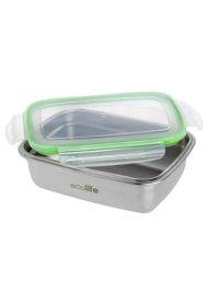 Ecolife Ανοξείδωτο φαγητοδοχείο 850ml | μονού τοιχώματος στο Placebopharmacy