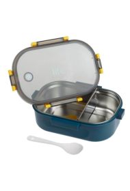 Ecolife Blue Φαγητοδοχείο 900ml | Με χώρισμα στο Placebopharmacy