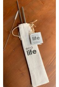 Ecolife Ανοξείδωτα Καλαμάκια στο Placebopharmacy