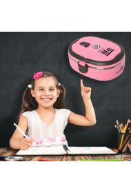 Ecolife Ροζ Φαγητοδοχείο Ανοξείδωτο 800ml στο Placebopharmacy