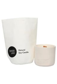 Laouta Natural Soy Candle 200ml Ρόδι στο Placebopharmacy