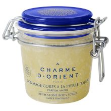 Charme d' Orient Alum Stone Body Scrub Amber Fragrance  300gr στο Placebopharmacy