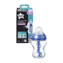 Tommee Tippee Πλαστικό Μπιμπερό Anti-Colic με Θηλή Σιλικόνης Αργή Ροής 0m+ Μπλε 260ml στο Placebopharmacy