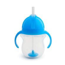 Munchkin Tip& Sip Straw Cup (6m+) Μπλέ 207ml στο Placebopharmacy