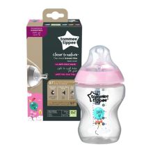 Tommee Tippee Μπιμπερό Closer to nature μικρής ροής 260ml 0Μ+ στο Placebopharmacy