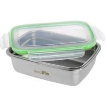 Ecolife Ανοξείδωτο φαγητοδοχείο 850ml | μονού τοιχώματος στο Placebopharmacy