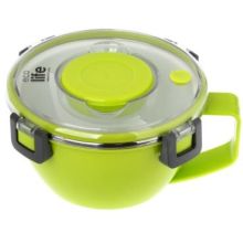 Ecolife Πράσινο φαγητοδοχείο thermos 850ml | Με χώρισμα στο Placebopharmacy