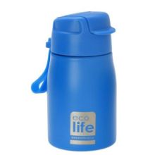 Ecolife παγουράκι 400ml | Eσωτερικό καλαμάκι στο Placebopharmacy