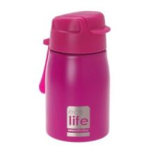 Ecolife παγουράκι 400ml | Eσωτερικό καλαμάκι στο Placebopharmacy