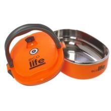 Ecolife Πορτοκαλί Φαγητοδοχείο Ανοξείδωτο 800ml στο Placebopharmacy