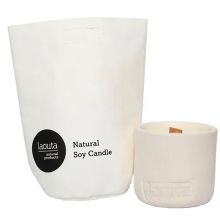 Laouta Natural Soy Candle 200ml Πικραμύγδαλο στο Placebopharmacy