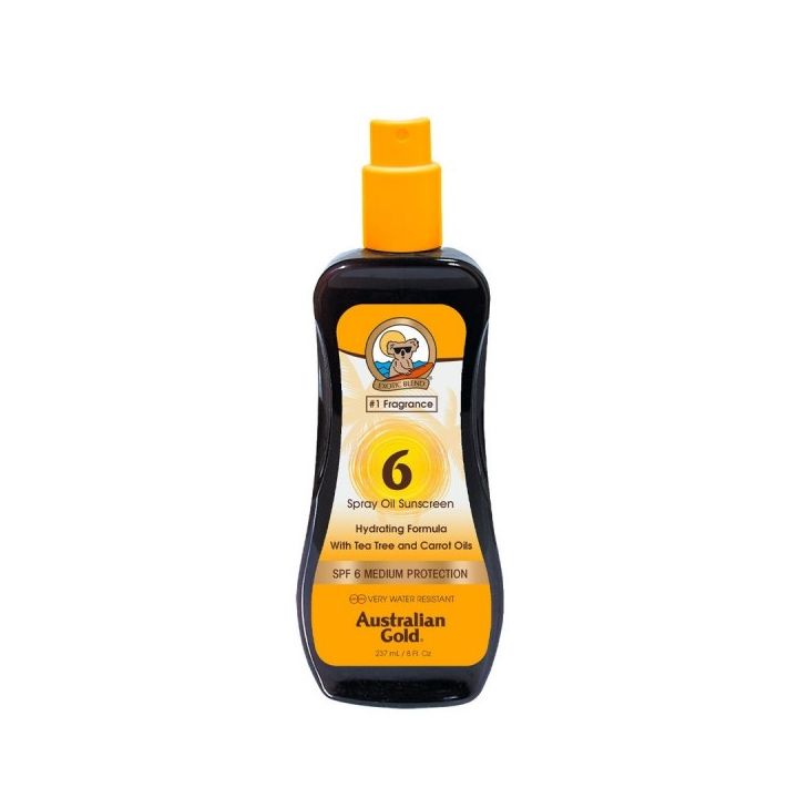 Australian Gold Spray Oil Sunscreen Hydrating Formula SPF6 237ml στο Placebopharmacy