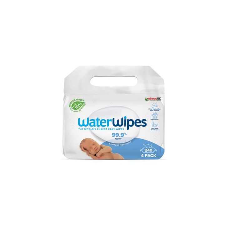 Water Wipes Υγρά Μαντηλάκια 4pack στο Placebopharmacy