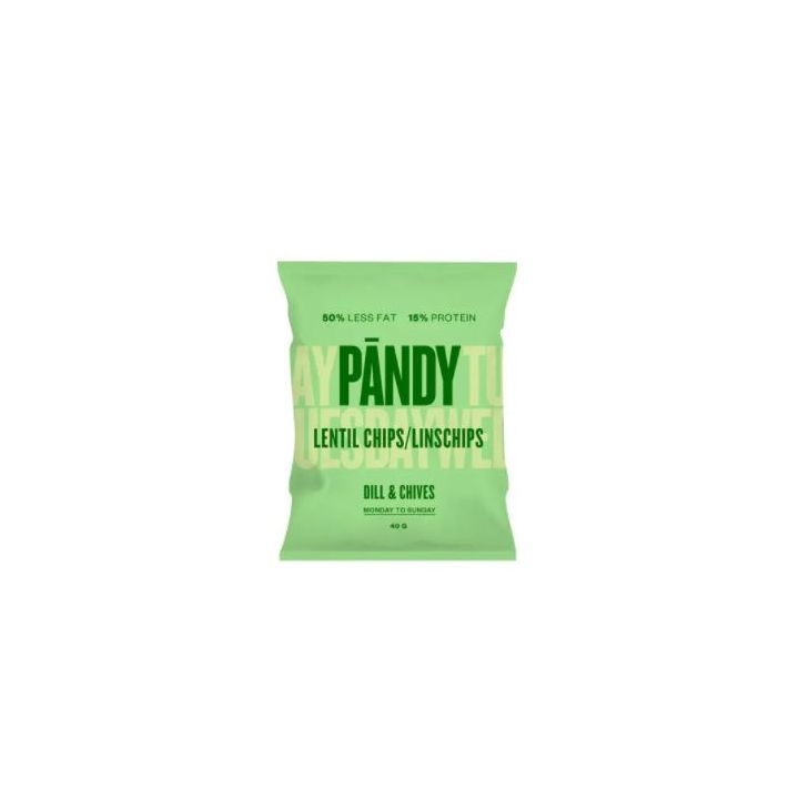 PANDY Lentil Chips / Linschips – Dille & Chives 40gr στο Placebopharmacy
