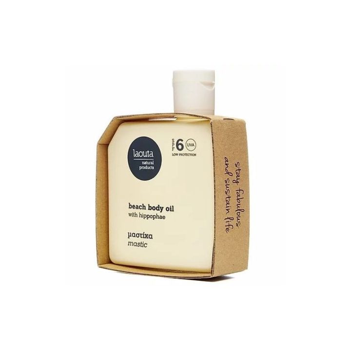 Laouta Beach Body Oil Μαστίχα spf6 100ml στο Placebopharmacy