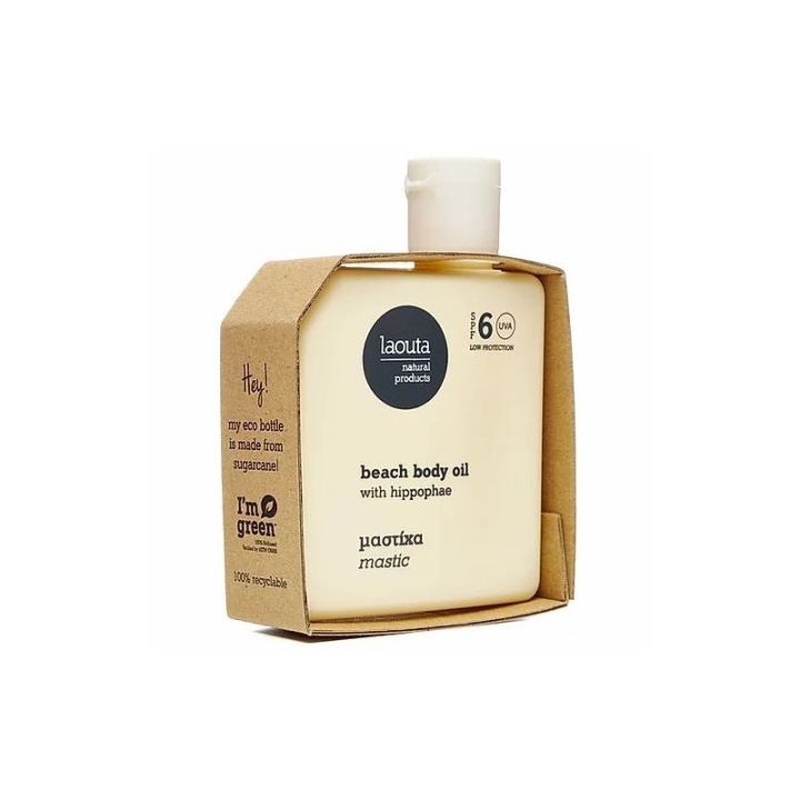Laouta Beach Body Oil Μαστίχα spf6 100ml στο Placebopharmacy