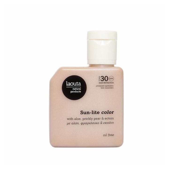 Laouta Sun-Lite Color Face Sunscreen spf30 50ml στο Placebopharmacy