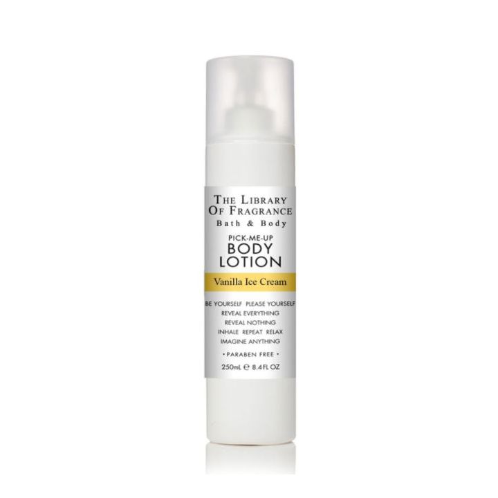 THE LIBRARY OF FRAGRANCE - Bath & Body Lotion Vanilla Ice Cream 250ml στο Placebopharmacy
