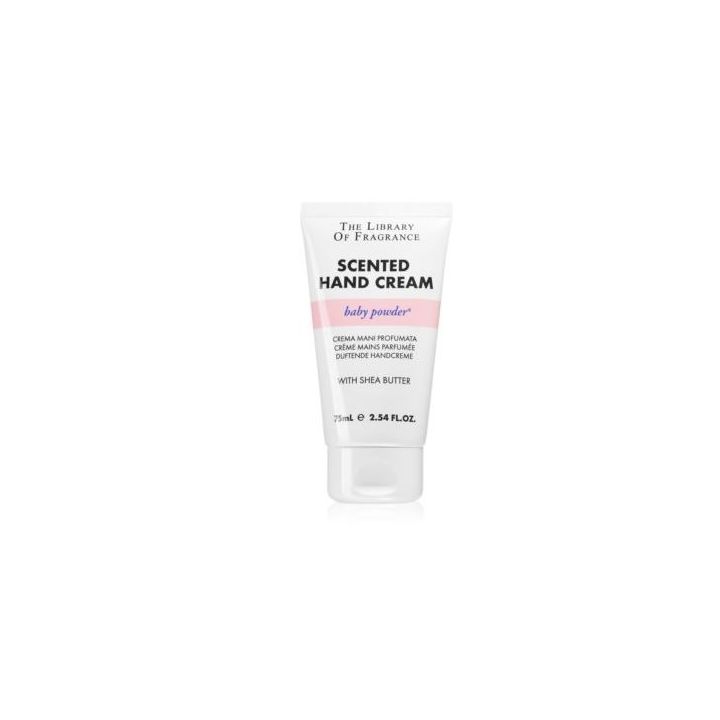 THE LIBRARY OF FRAGRANCE Scented Hand Cream Baby Powder 75ML στο Placebopharmacy
