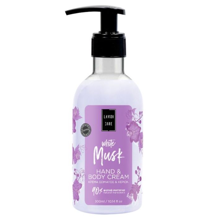 LAVISH CARE - White Musk Hand Body Cream 300ml στο Placebopharmacy