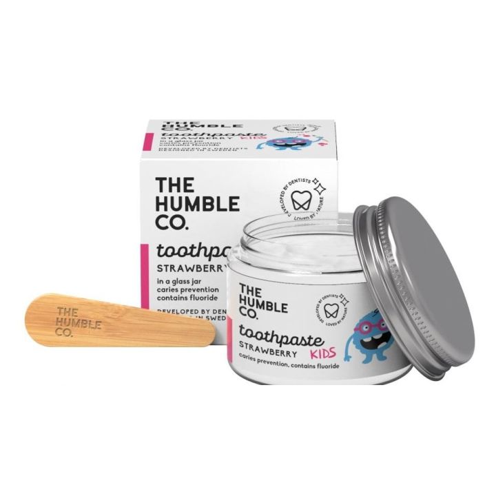 The Humble co. - Strawberry Toothpaste KIDS 50ml στο Placebopharmacy
