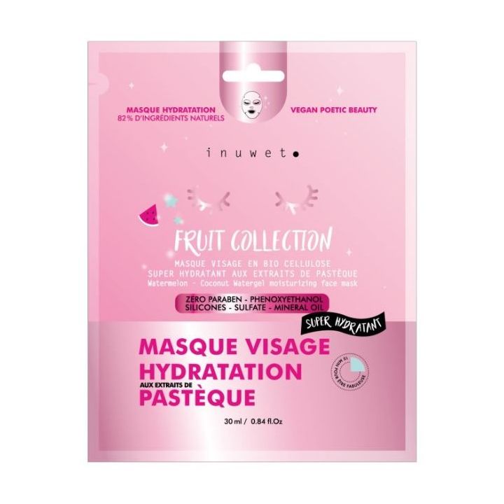 Inuwet. Fruit Collection Face Mask 30ml στο Placebopharmacy