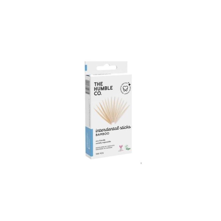 The Humble Co. - Interdental Sticks Bamboo 100pcs στο Placebopharmacy