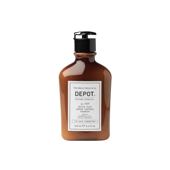 Depot White Clay Sebum Control Shampoo 250ml στο Placebopharmacy