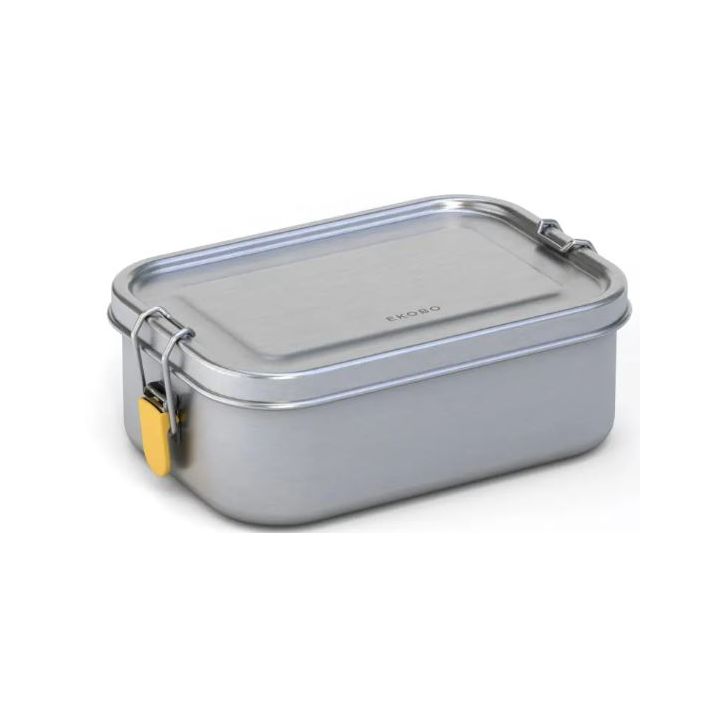 Ekobo Ανοξείδωτο φαγητοδοχείο 800ml με διαμερίσματα Mimosa στο Placebopharmacy