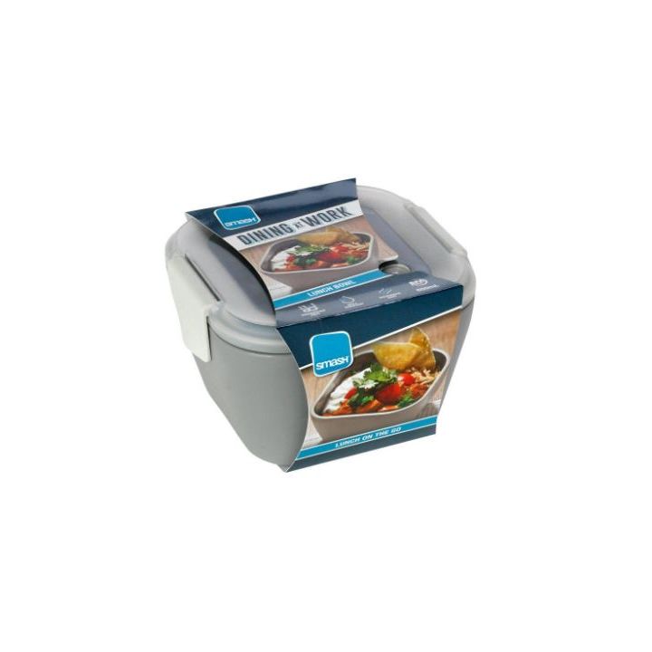 Ecolife ΦΑΓΗΤΟΔΟΧΕΙΟ SMASH BOWL 650ml Γκρί στο Placebopharmacy