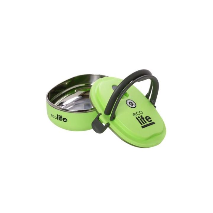 Ecolife Πράσινο Φαγητοδοχείο Ανοξείδωτο 800ml στο Placebopharmacy