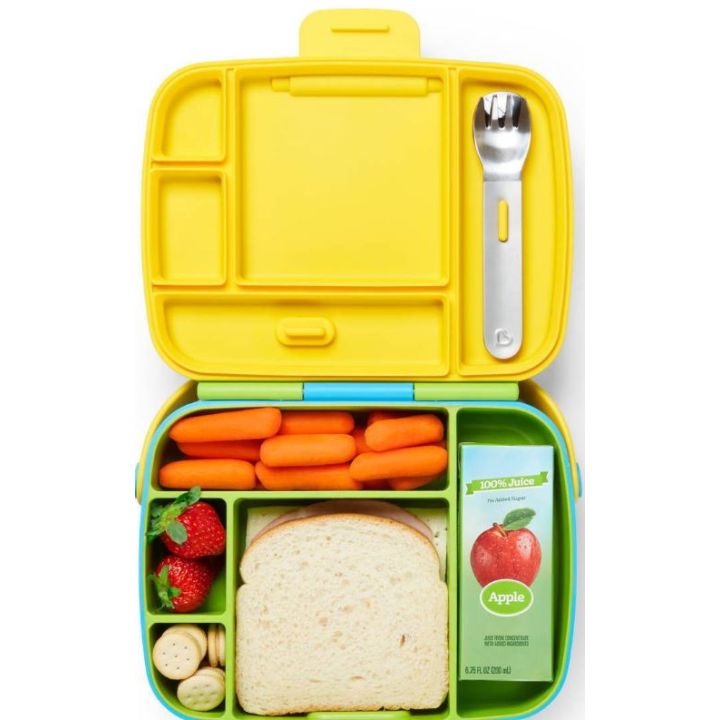 Munchkin Πλαστικό Παιδικό Σετ Φαγητού Blue/ Green στο Placebopharmacy