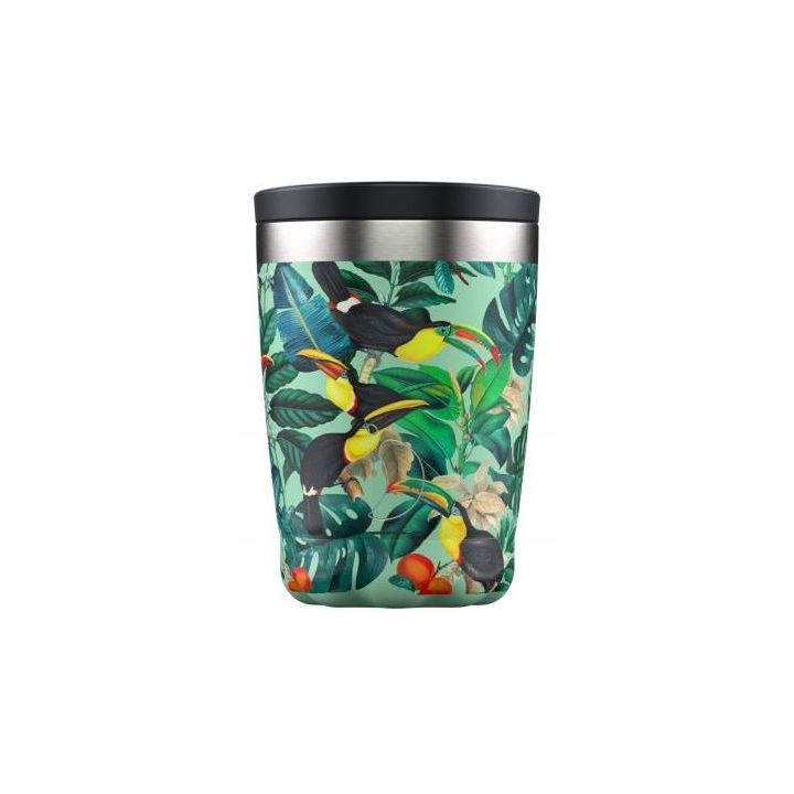 Chilly's cooffee cup 340ml Tropical Toucan στο Placebopharmacy