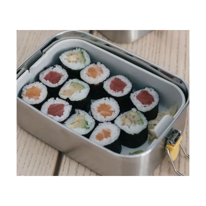 Ekobo Ανοξείδωτο φαγητοδοχείο 800ml με διαμερίσματα Mimosa στο Placebopharmacy