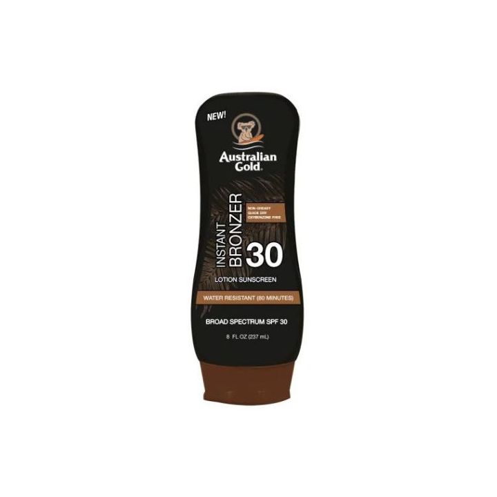 Australian Gold Lotion Sunscreen with Instant Bronzers SPF30 237ml στο Placebopharmacy
